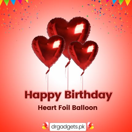 Heart Shape Foil Balloon 18 inch Red